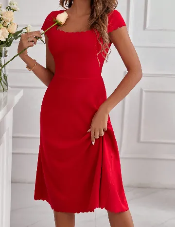 Rochie medie SHEIN, rosu