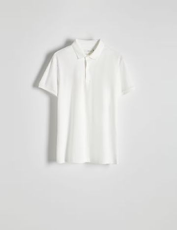 Tricou Reserved, alb