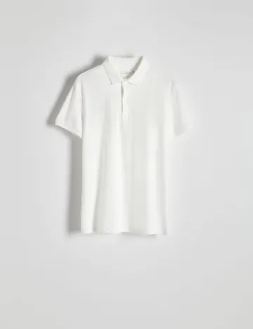 Tricou Reserved, alb