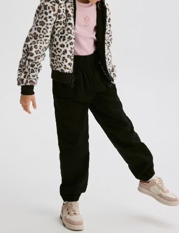 Pantaloni Reserved, negru