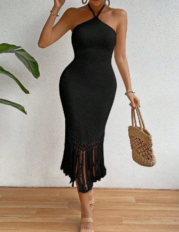 Rochie medie SHEIN, negru