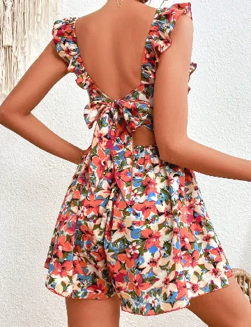Salopeta SHEIN, floral print