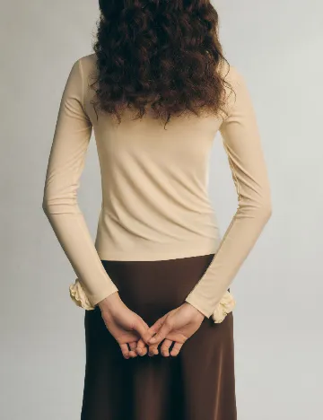 Bluza Reserved, ecru
