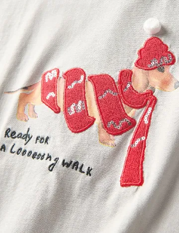 Tricou Reserved, gri Gri