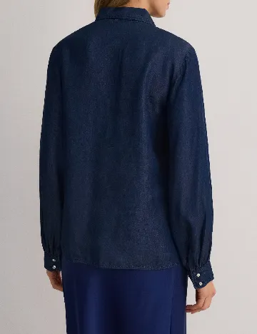 Camasa Reserved, bleumarin Albastru