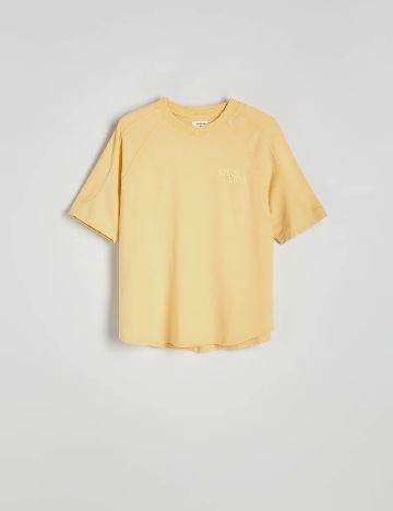 Tricou Reserved, galben