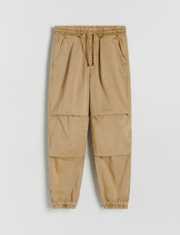 Pantaloni Reserved, maro deschis