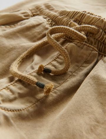 Pantaloni Reserved, maro deschis