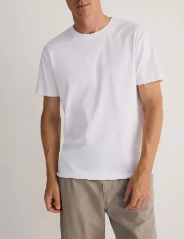 Tricou Reserved, alb