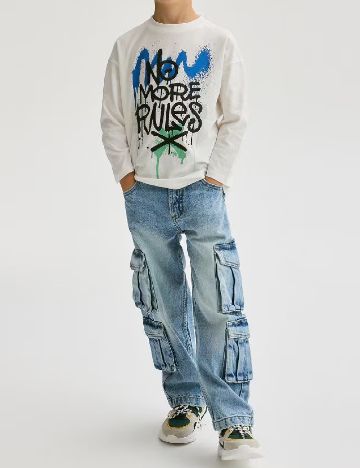 Bluza Reserved, alb