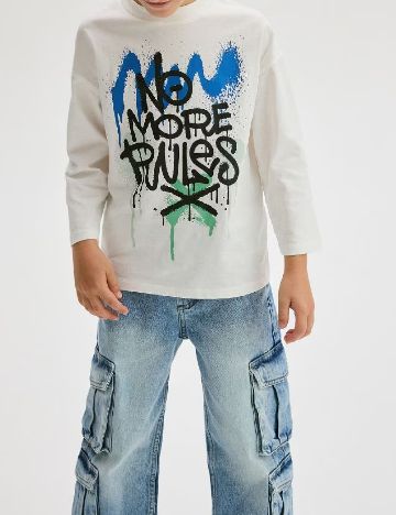 Bluza Reserved, alb