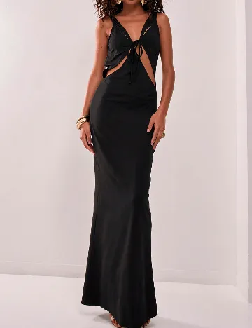 Rochie lunga Musera, negru