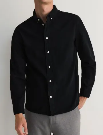 Camasa Reserved, negru Negru