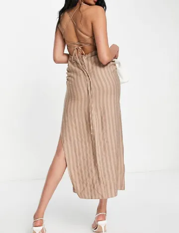 Rochie lunga ASOS, maro