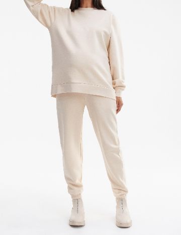 Pantaloni Reserved, crem