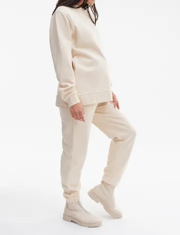 Pantaloni Reserved, crem