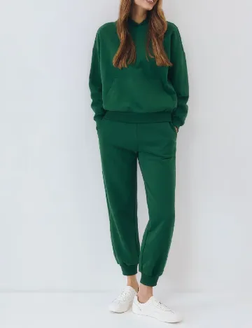 Hanorac Oversize Reserved, verde