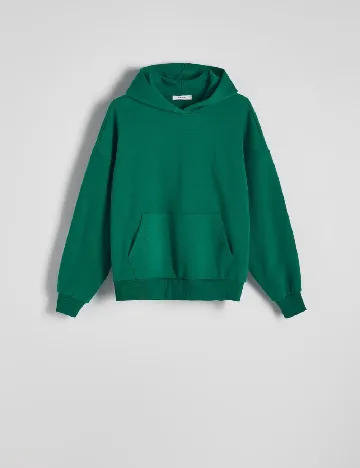 Hanorac Oversize Reserved, verde