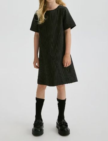 Rochie Reserved, gri inchis