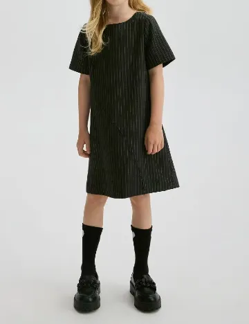 Rochie Reserved, gri inchis