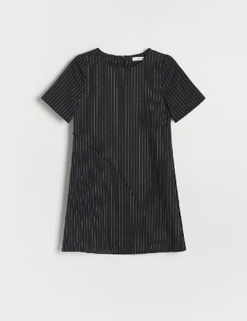 Rochie Reserved, gri inchis