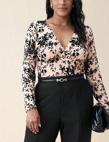 Bluza SHEIN CURVE, crem