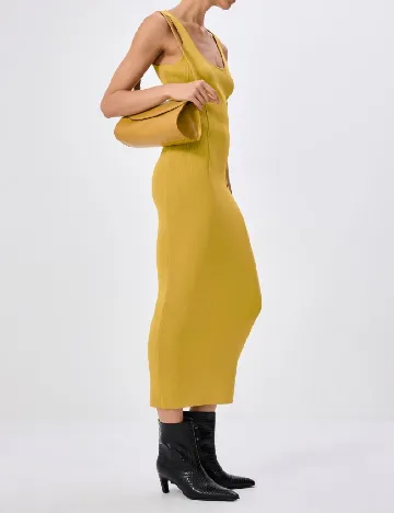 Rochie medie Reserved, galben