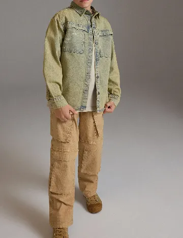 Jacheta Oversize Reserved, bej