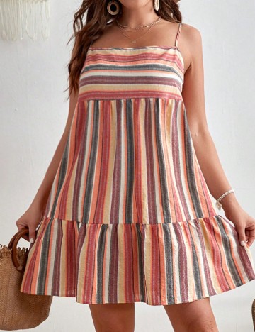Rochie scurta SHEIN, mix culori