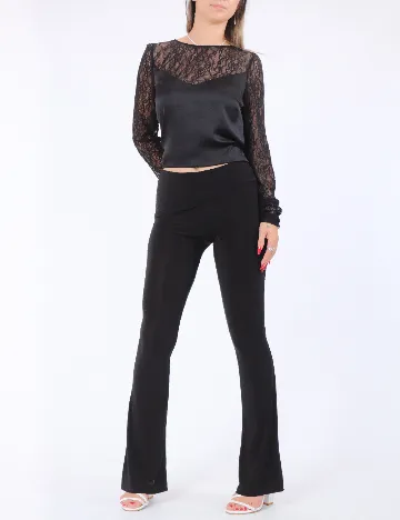 Pantaloni COLLUSION, negru