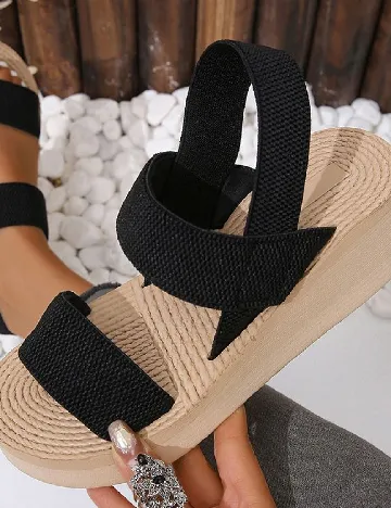 Sandale SHEIN, negru