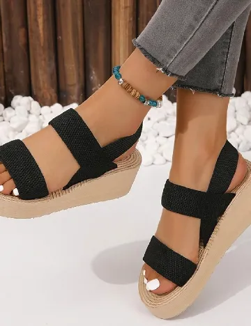 Sandale SHEIN, negru