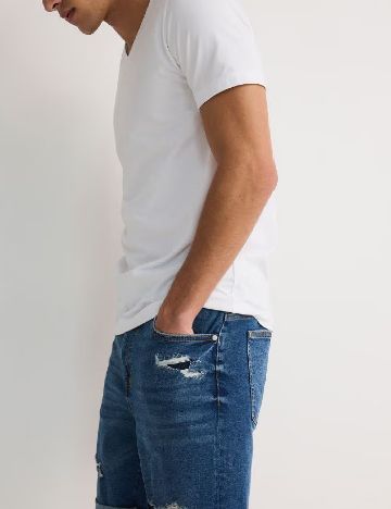 Tricou Reserved, alb