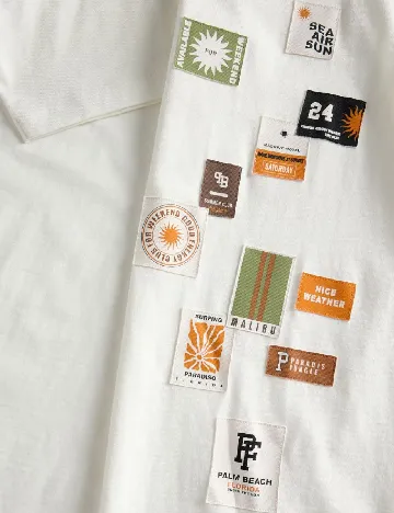 Tricou Reserved, alb