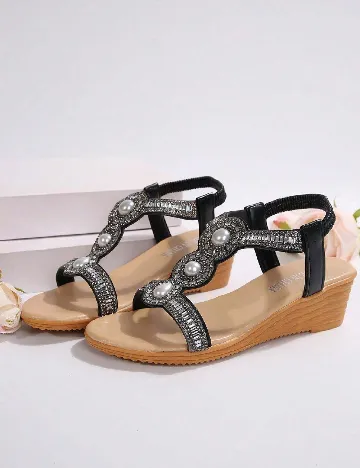 Sandale SHEIN, negru