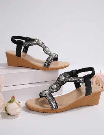 Sandale SHEIN, negru