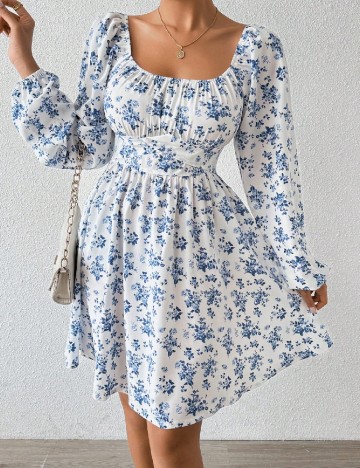 Rochie scurta SHEIN, alb