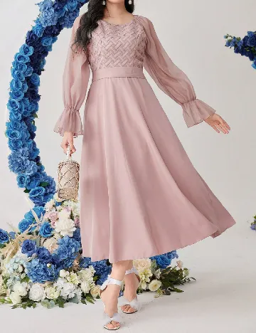 Rochie medie SHEIN, roz