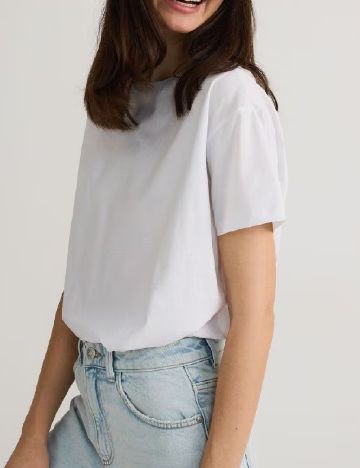 Tricou Reserved, alb