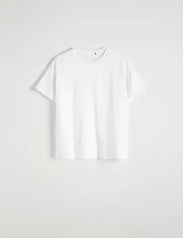 Tricou Reserved, alb