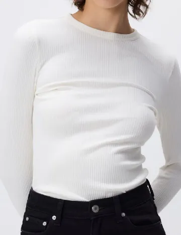 Bluza Reserved, alb