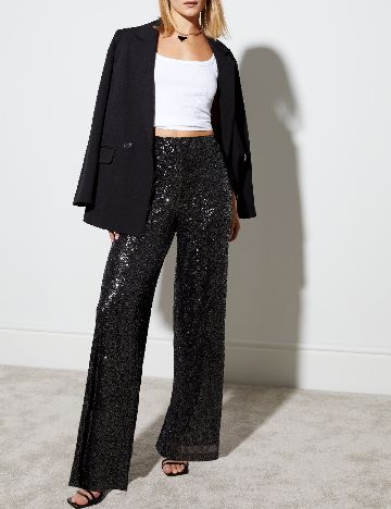 Pantaloni New look, negru