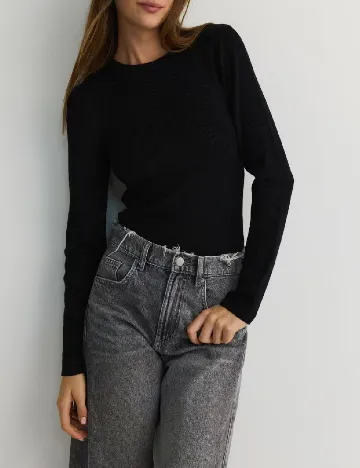 Bluza Reserved, negru