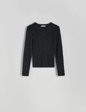 Bluza Reserved, negru
