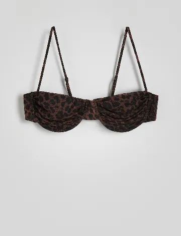 Sutien Reserved, animal print