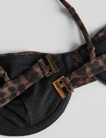 Sutien Reserved, animal print