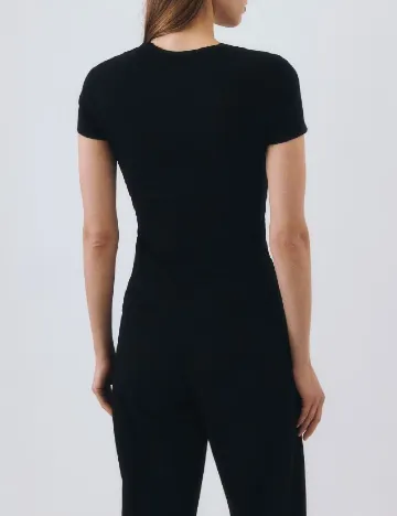Tricou Reserved, negru