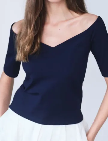 Bluza Reserved, bleumarin inchis