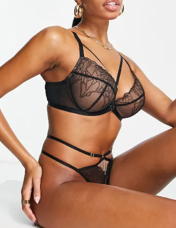 Sutien Wolf & Whistle, negru