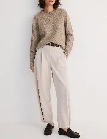 Pantaloni Reserved, bej